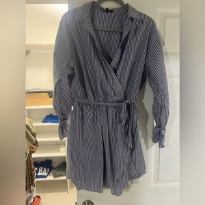 Express mini wrap dress